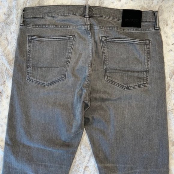 Tom Ford Straigt Leg Gray Jeans Sz 38 X 32 - Picture 2 of 15
